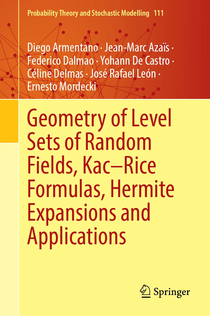 Cover of Geometry of level sets of random fields